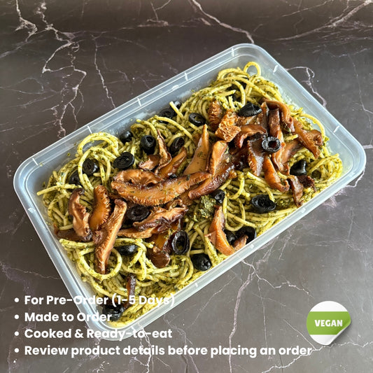 Pesto Pasta Party Tray (For 1-3 Days Pre-Order | Made to order | Cooked & Ready To Eat)