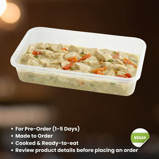 Creamy Veggie and Tofu White Stew Party Tray (For 1-3 Days Pre-Order | Made to order | Cooked & Ready To Eat)