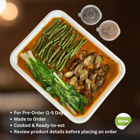 Kare Kare Party Tray (For 1-3 Days Pre-Order | Made to order | Cooked & Ready To Eat)