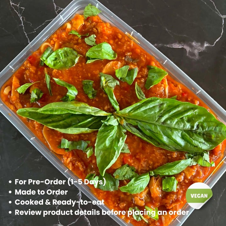 Meaty Pinoy Spaghetti Party Tray (For 1-3 Days Pre-Order | Made to order | Cooked & Ready To Eat)