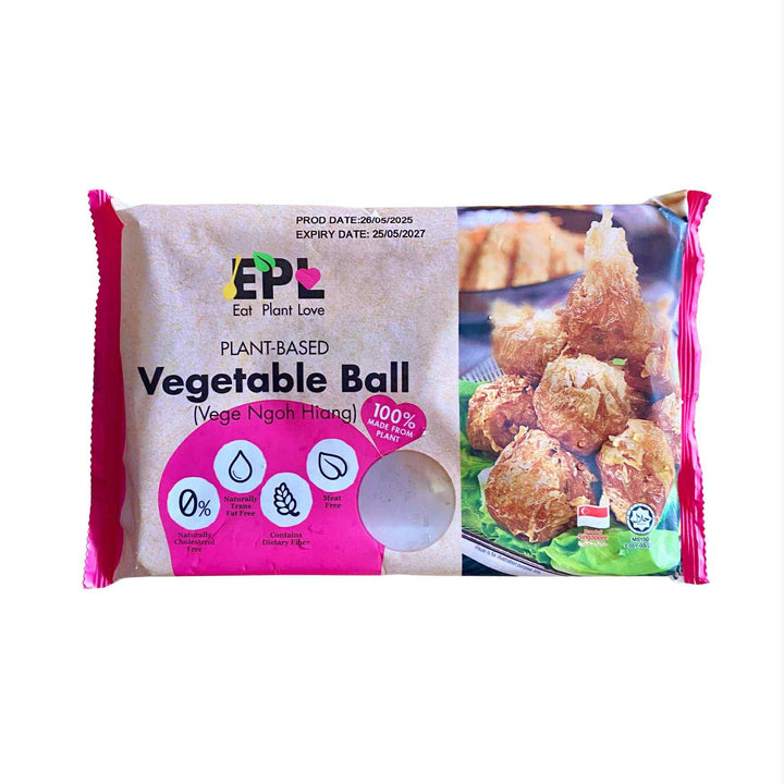 Plant-based Vegetable Ball (Vege Ngoh Hiang) by Eat Plant Love 200g
