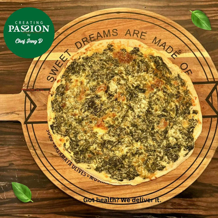 Chef Jeng Spinach Pizza 10" Frozen Pack