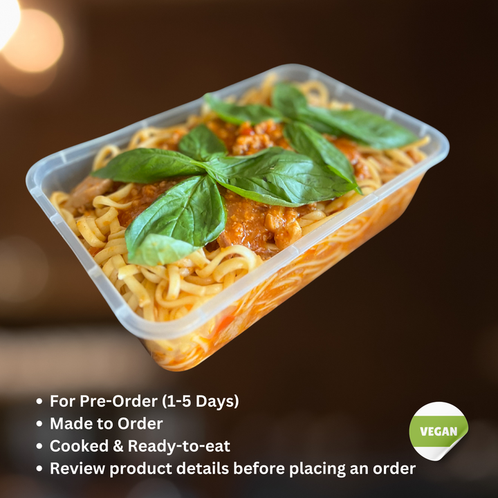 Meaty Filipino Spaghetti Party Tray (For 1-3 Days Pre-Order | Made to order | Cooked & Ready To Eat)