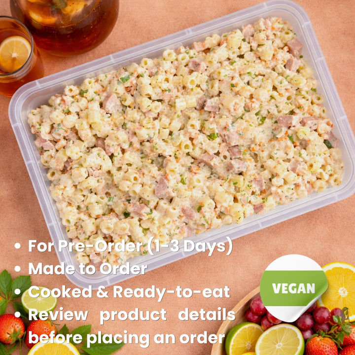 Chickn Mac Salad Party Tray (For 1-3 Days Pre-Order | Made to order | Cooked & Ready To Eat)