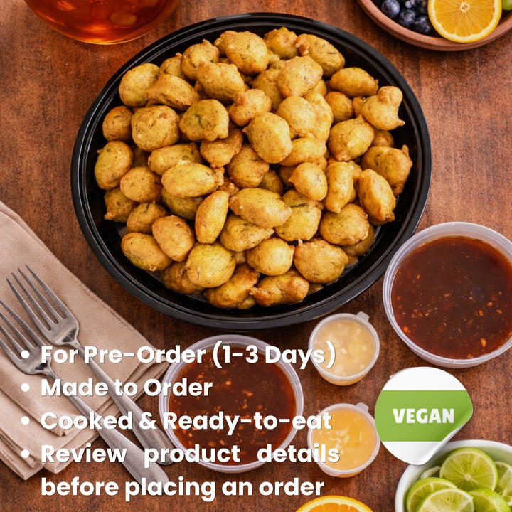 Vegan Fishballs Party Tray (For 1-5 Days Pre-Order | Made to order | Cooked & Ready To Eat)