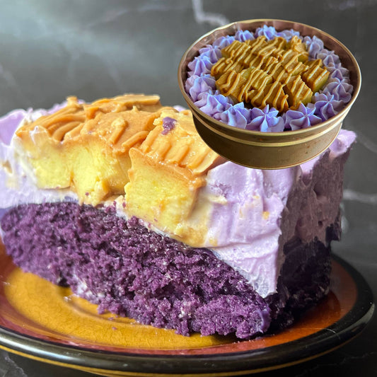 Royal Ube Flan Cake 6 x 2” Tin Can