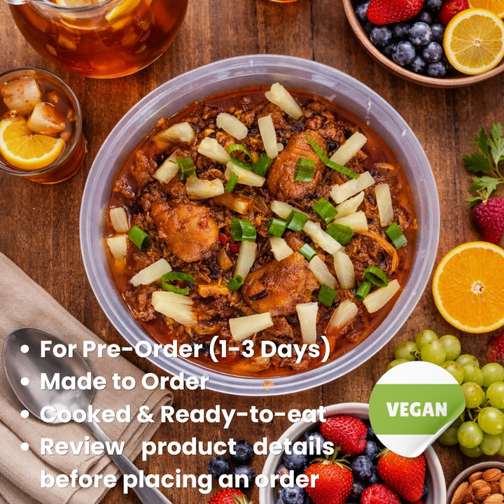 UnPork Humba with Pineapple Bits Party Tray (For 1-3 Days Pre-Order | Made to order | Cooked & Ready To Eat)