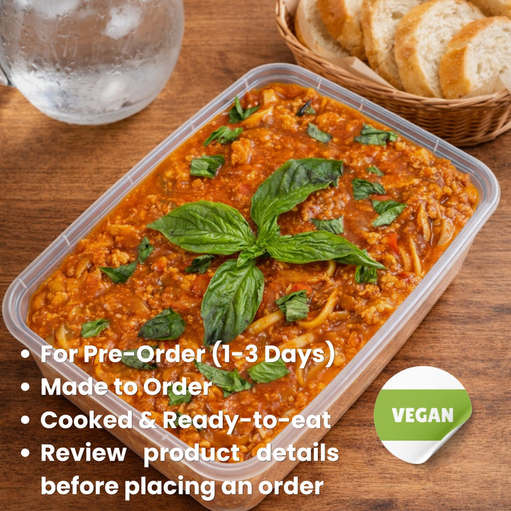 Meaty Filipino Spaghetti Party Tray (For 1-3 Days Pre-Order | Made to order | Cooked & Ready To Eat)