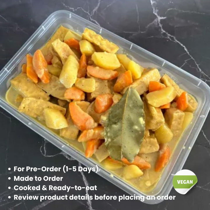 Tofu Curry Party Tray (For 1-5 Days Pre-Order | Made to order | Cooked & Ready To Eat) (Copy)