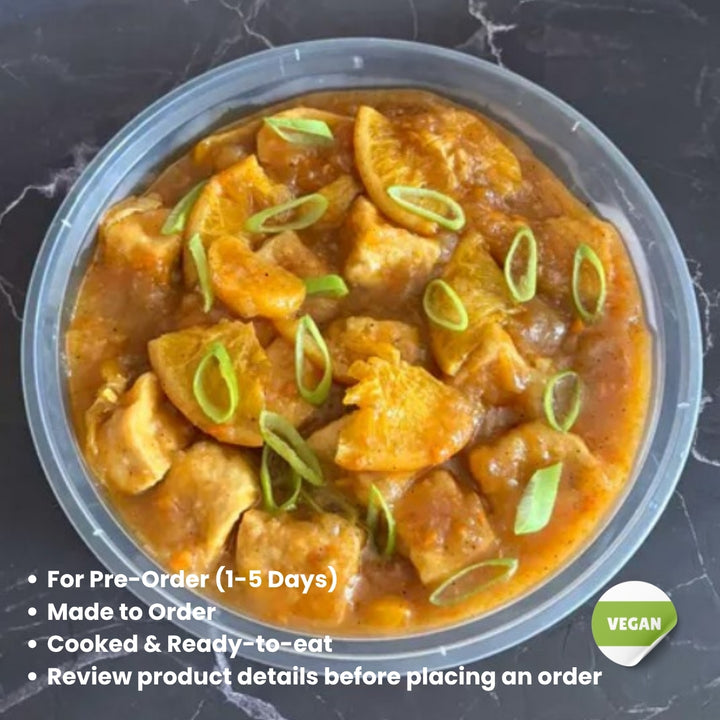 Citrus Glazed Tofu Party Tray (For 1-5 Days Pre-Order | Made to order | Cooked & Ready To Eat)