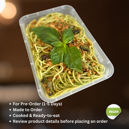 Pesto Pasta Party Tray (For 1-3 Days Pre-Order | Made to order | Cooked & Ready To Eat)