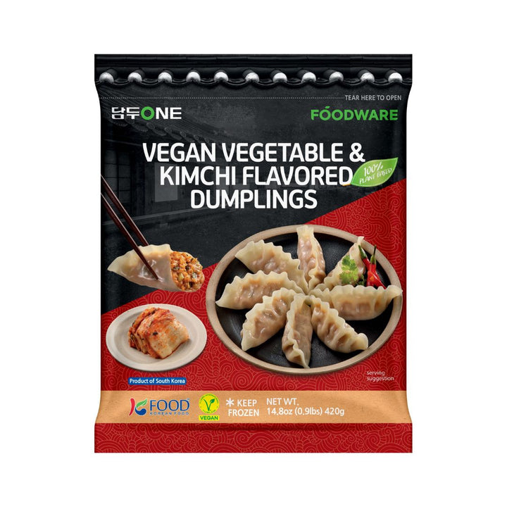 Juan Food Vegan Vegetable & Kimchi Flavored Dumplings 420g