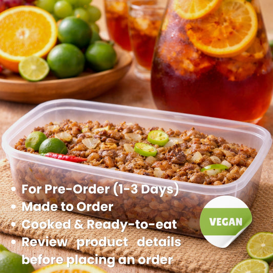 UnPork Sisig Party Tray (For 1-3 Days Pre-Order | Made to order | Cooked & Ready To Eat)