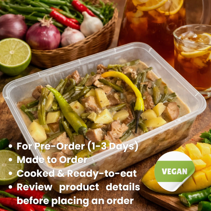 Bicol Express Party Tray (For 1-5 Days Pre-Order | Made to order | Cooked & Ready To Eat)