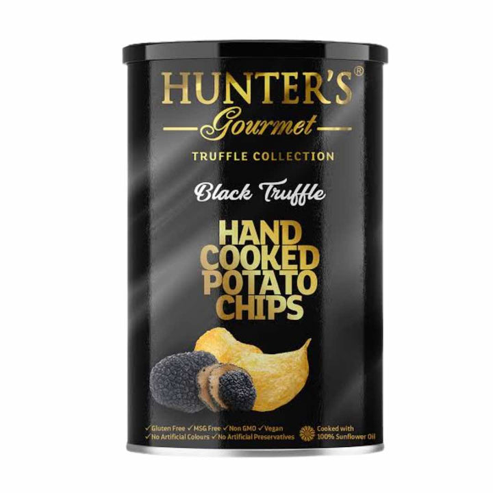 Black Truffle Hand Cooked Potato Chips (150g Tub)