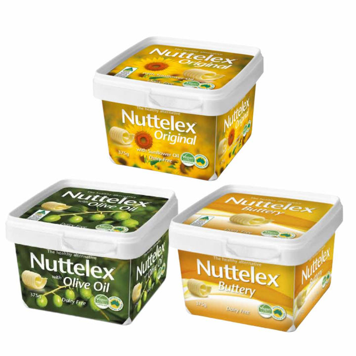 Nuttelex Spreads (Original | Buttery | Olive Oil - 375g)