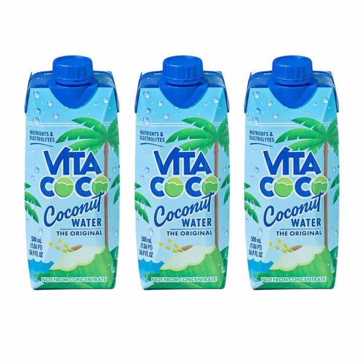 Vita Coco Coconut Water (Set of 3 - 330ml per Pack)