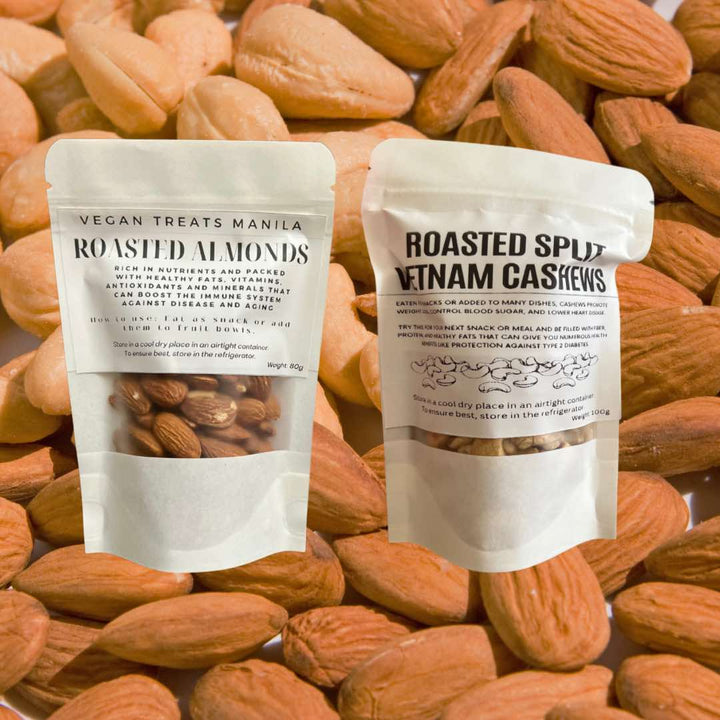 Roasted Almonds & Roasted Split Cashews (100g | 80g)