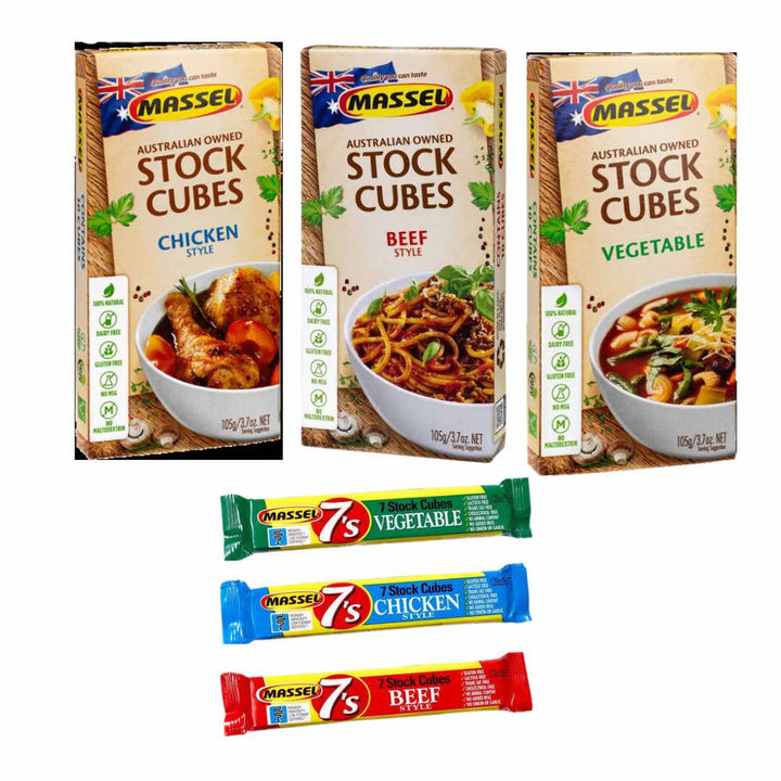 Massel Vegan Stocks Cubes (Vegetable | Chicken | Beef)