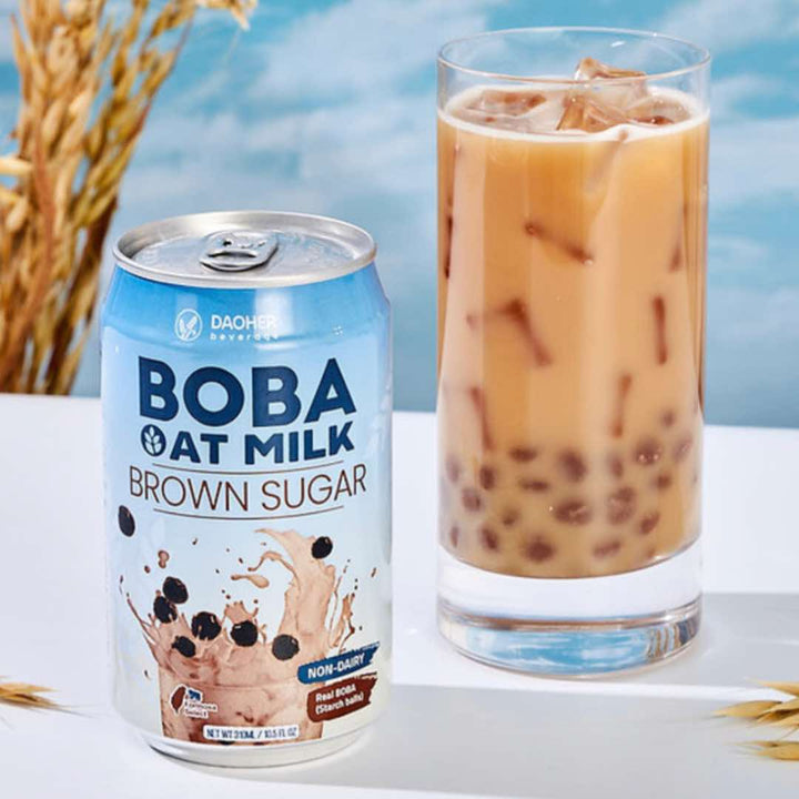 Daoher Brown Sugar Oat BOBA Milk Tea (310ml Can)