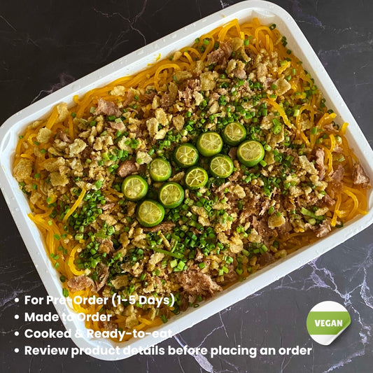 Palabok Party Tray (For 1-3 Days Pre-Order | Made to order | Cooked & Ready To Eat)