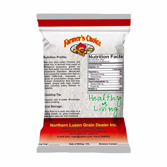 Farmer's Choice Red Rice Whole Grain 2kg