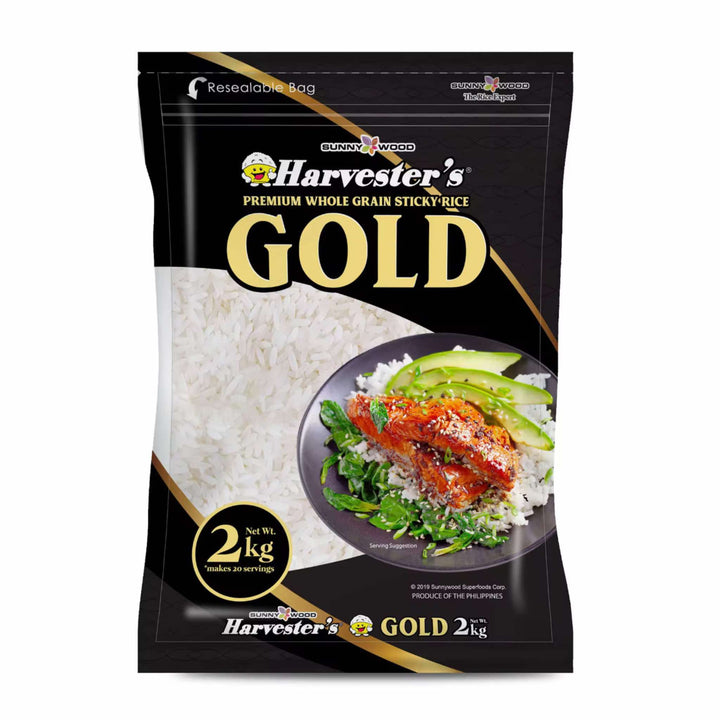 Harvester’s Premium Whole Grain Sticky Rice Gold 2kg