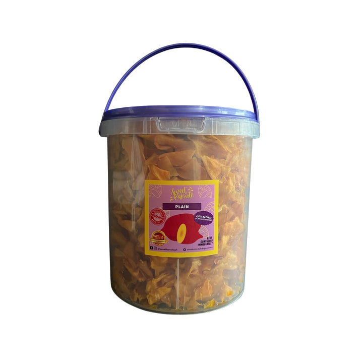 Original / Plain Kamote Crisps by Sweet Kamote 2 Liter Tub