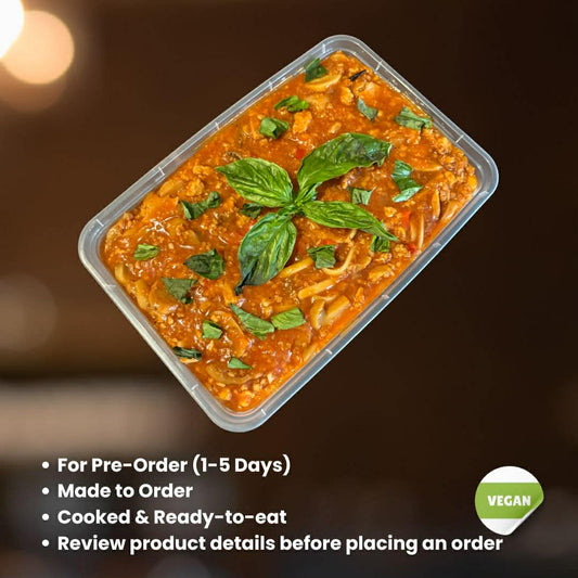 Meaty Filipino Spaghetti Party Tray (For 1-3 Days Pre-Order | Made to order | Cooked & Ready To Eat)