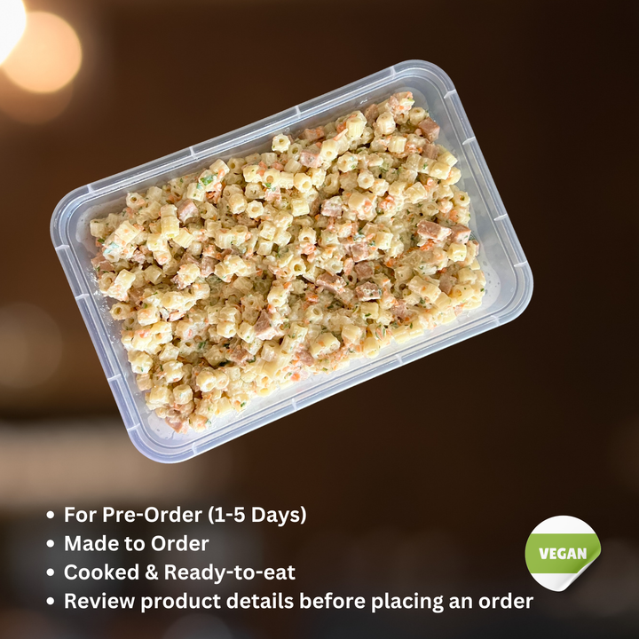 Chickn Mac Salad Party Tray (For 1-3 Days Pre-Order | Made to order | Cooked & Ready To Eat)