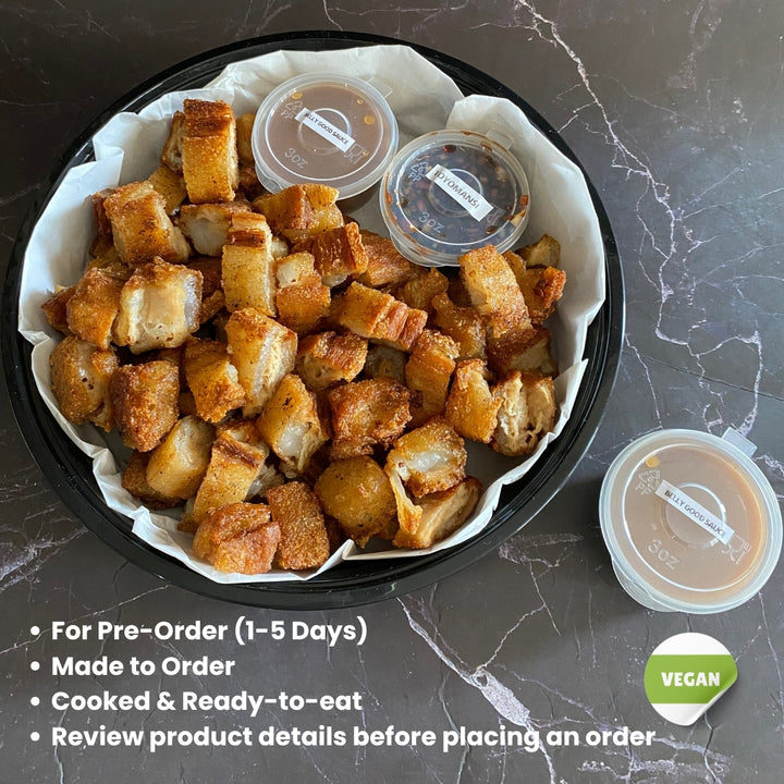 Jolly UnPork Crispies Party Tray (For 1-5 Days Pre-Order | Made to order | Cooked & Ready To Eat)
