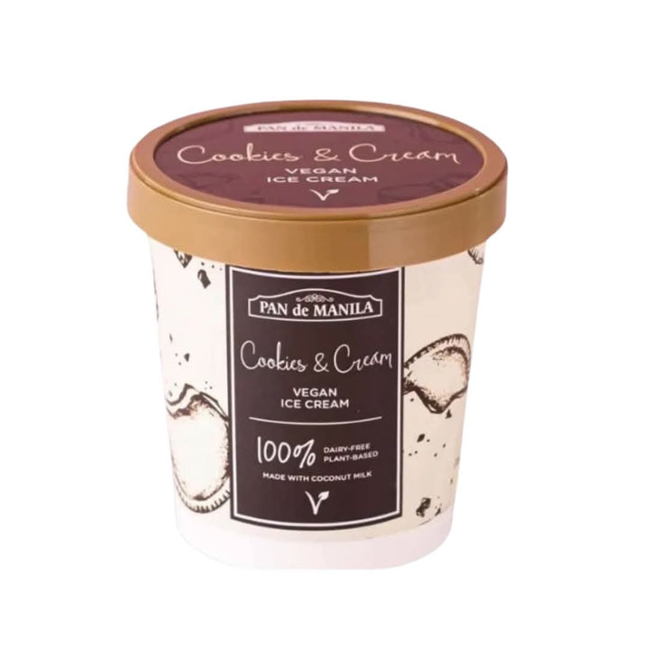 Vegan Cookies and Cream Ice Cream by PDM 1 Pint | Approximately 470g