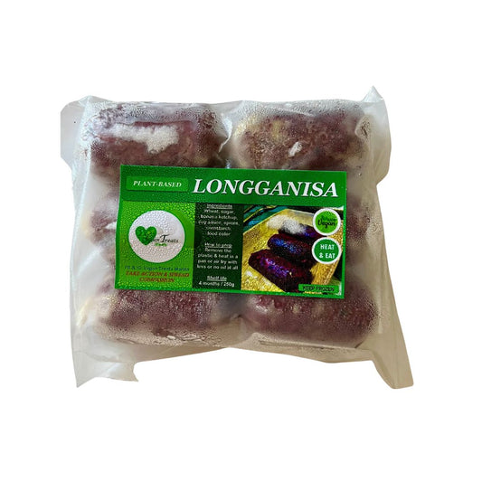 VTM Vegan Longganisa (Sweet & Salty - 6 Pcs)