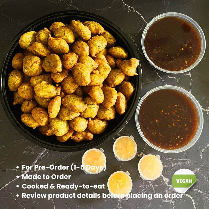 Vegan Fishballs Party Tray (For 1-5 Days Pre-Order | Made to order | Cooked & Ready To Eat)
