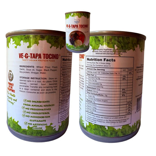 VEG Tapa Tocino Sliced in Can 350g