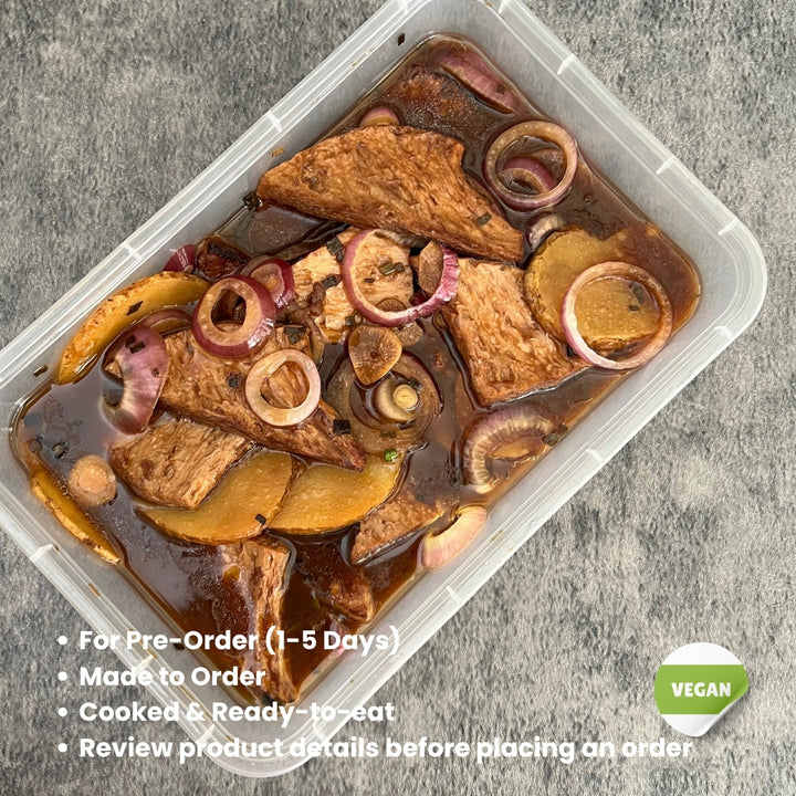 Pinoy Bistek Party Tray (For 1-3 Days Pre-Order | Made to order | Cooked & Ready To Eat)
