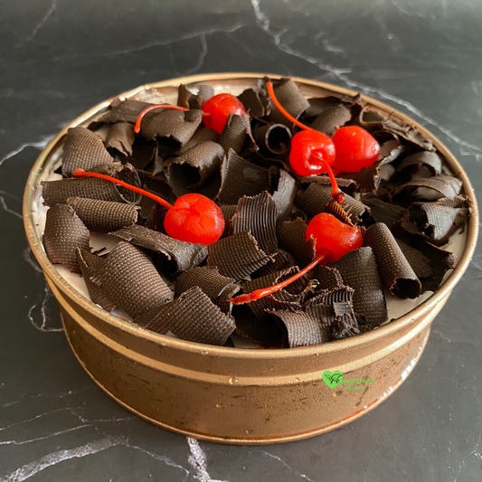 Cherry Choco Symphony Cake 6 x 2” Tin Can