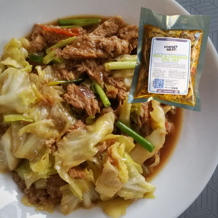 Forget Meat! Beaf Cabbage Stir Fry 300g