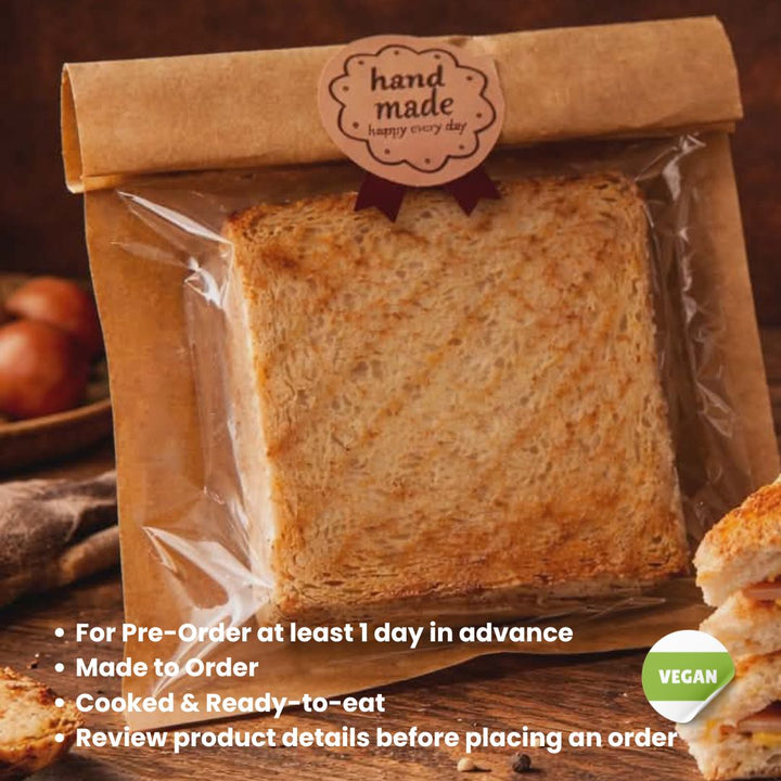 Cheddar Toast Melt DUO - Cheddar Ham Toast Melt and Hotdog Cheddar Toast Melt Sandwich (For Pre-Order | Ready to Eat | Made to Order | Cooked Offer)