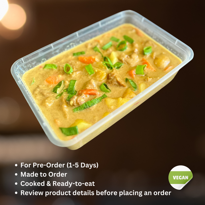 Veggie Curry Party Tray (For 1-5 Days Pre-Order | Made to order | Cooked & Ready To Eat)