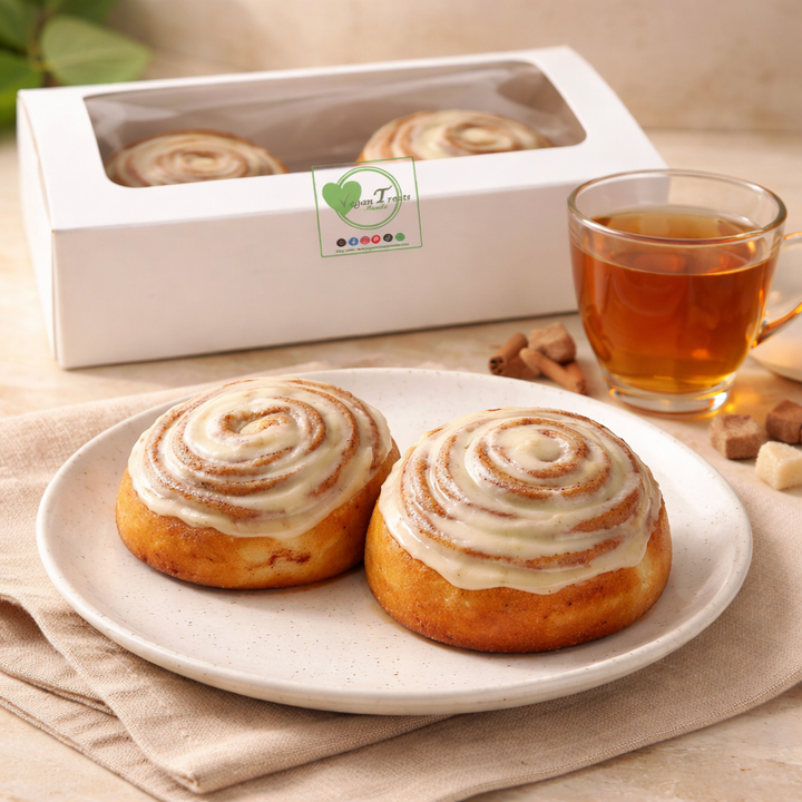 Cinnamon Rolls Box of 2 Thaw/Heat & Eat Frozen Box
