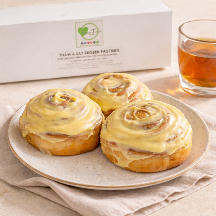 Cinnamon Rolls Box of 3 Thaw/Heat & Eat Frozen Box