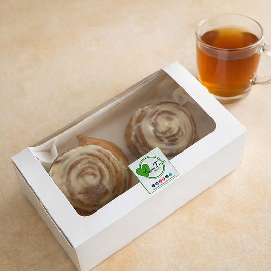 Cinnamon Rolls Box of 2 Thaw/Heat & Eat Frozen Box