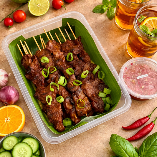 Classic BBQ Party Tray (For 1-5 Days Pre-Order | Made to order | Cooked & Ready To Eat)