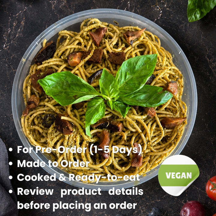 Pesto Pasta Party Tray (For 1-3 Days Pre-Order | Made to order | Cooked & Ready To Eat)