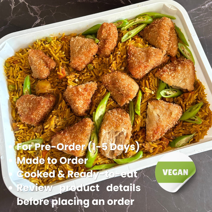 Chix and Veggies Biryani Party Tray (For 1-3 Days Pre-Order | Made to order | Cooked & Ready To Eat)