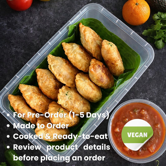 The Empana-DAAAM with Salsa Dip Party Tray (For 1-5 Days Pre-Order | Made to order | Cooked & Ready To Eat)