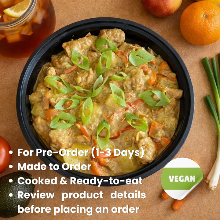 Veggie Curry Party Tray (For 1-5 Days Pre-Order | Made to order | Cooked & Ready To Eat)