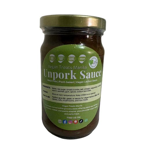 VTM Belly Good Sauce | UnPork or Vegan Lechon Sauce (4oz cup | 220ml Jar)