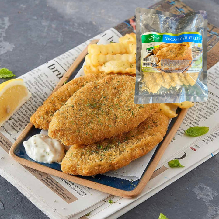 Vegan F*sh Fillet (Vegan Breaded Fish Fillet) (300g - 6pcs)